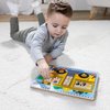 Melissa & Doug The Wheels on the Bus Sound Puzzle - School Bus Puzzle, Wooden Puzzle For Kids and Toddlers Ages 2+