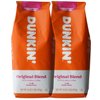 Dunkin' Donuts Ground Coffee 1 LB. Bag Multi Pack (Orriginal, Two Pack)