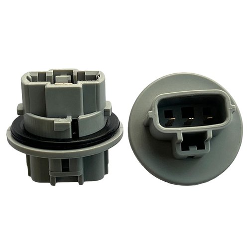 GLSOWEE 2PCS Front Turn Signal Light Bulb Plug Socket, Car Tail Light Bulb Brake Light Socket, Front Parking Lamp Turn Signal Socket Plug, Replacement 90075-60060 Compatible with Most Cars