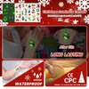 EMOME 120 Styles Luminous Christmas Tattoos for Kids Party Supplies, Glows Fake Tattoos for Boys and Girls Christmas Stocking Stuffers, Christmas Tattoo Sticker for Kids Party Favors Goodie Bags