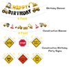 Construction Birthday Party Supplies Dump Truck Party Decorations Kits Set for Kids Birthday Party 51 pack