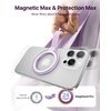 andobil [2025 Unrivaled Stability] Magnetic Phone Grip Holder for MagSafe Ring Stand Holder Kickstand Compatible with MagSafe Accessories for iPhone 16 Pro Max Plus iPhone15/14/13/12&Android,Purple