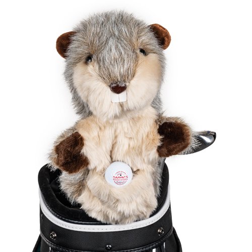 Daphne’s Gopher Driver Headcover Premium Driver Headcovers Funny Golf Club Covers Stylish Protection for Your Clubs Men's Golf Gear Driver Headcover for Men and Women