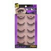 CATTITUDE 3D LASHES February Wonder Cat Faux Mink False Eyelashes, Lightweight & Reusable, Cruelty-Free - 5 Pairs