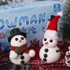 9 Pack Build a Snowman Kit Snowman Crafts for Kids,Modeling Clay Snowman DIY Kit, Christmas Stocking Stuffers for Kids,Christmas Crafts Xmas Gift