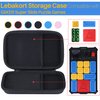 Lebakort Storage Case Compatible with GiiKER Super Slide Puzzle Games Original 500+ Challenges Brain Teaser Puzzle Toys Kids Teens (Black Case)