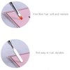 Dual-Ended Polygel Brush, 2 in 1 Stainless Steel Designs Nail Brushes, Polygel Brush And Spatula for Polygel Gel Acrylic Nails Extension(Pink)