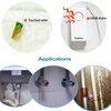 Topvico Water Alarms for Basements, Heater Leak Detector, Sump Pump Overflow Moisture Flood Sensor, 120dB Work Alone Battery Operated 3 Packs