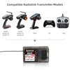 Radiolink 2.4Ghz R6F 6 Channels RC Receiver Long Distance Control for Car/Boat Surface Remote Controller RC6GS V2/RC4GS V2/RC4GS V3/RC6GS V3 (No Gyro)