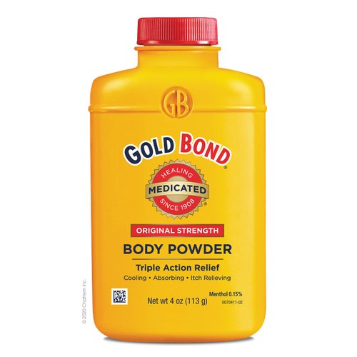 Gold Bond Medicated Body Powder, Original Strength, 4 oz