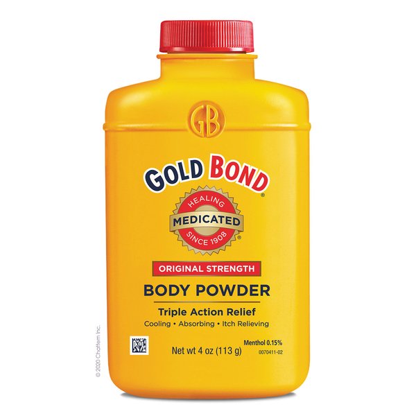 Gold Bond Medicated Body Powder, Original Strength, 4 oz