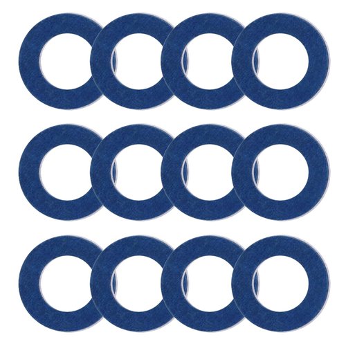PSLER 90430-12031 (12PCS) Replacement Engine Oil Drain Plug Gasket 90430-12018 90430-12027 90430-C0005 90430-T0024 Oil Pan Gasket Washer Baffle Plate Gasket