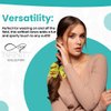 Infinity Collection Softball Hair Bow - 6.5" Cheer Bow Hair Accessory - Perfect Softball Player Gift - Red Stitch