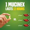 Mucinex Cough Suppressant and Expectorant, DM Maximum Strength 12 Hour Tablets, 14ct, 1200 mg Guaifenesin, Relieves Chest Congestion, Quiets Wet and Dry Cough, #1 Doctor Recommended OTC expectorant