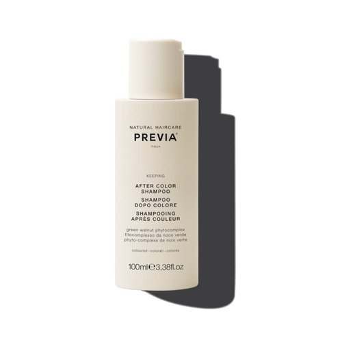 PREVIA Keeping After Color Shampoo - Protective Hair Shampoo for Color Treated Hair - Natural Shampoo for Color Protection (3.38 oz)