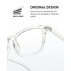 Cyxus Clear Blue Light Glasses for Women Men Reduce Eye Strain UV Blocking for Computer Screen