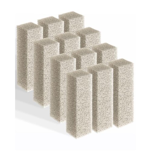 Pawfly 12 Count Ammonia Reducer Filter Pads for Aqueon, Replacement Filter Cartridges for Aqueon QuietFlow LED PRO Aquarium Power Filter Model 10 (Small)