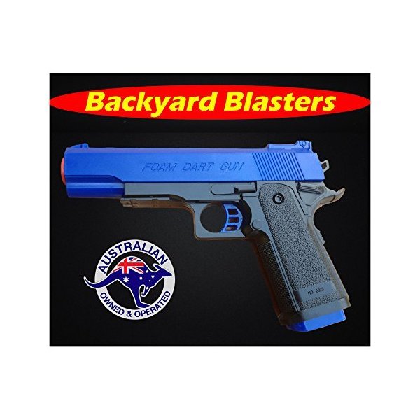 Backyard Blasters Detective M1911 Foam Dart Gun - Colt .45 ACP Toy Gun