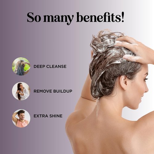 Sage and Rosemary Shampoo Sulfate Free - Ultra Clarifying Shampoo for Build Up and Dry Scalp Treatment with Cleansing Essential Oils for Hair - Sulfate Free Shampoo for All Hair Types with Sage Oil