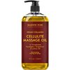 MAJESTIC PURE Cellulite Massage Body Oil - with Vegan Collagen & Stem Cells, Cellulite Cream Massage Body Oil for Skin - 8 fl oz