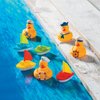 Fun Express Nautical Sailor Hat Rubber Ducks (Set of 12 Duckies) Party Favors and Supplies - VBS Vacation Bible School Supplies/Decor