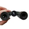 Xgazer Optics Point View Professional 10x25 Magnifying Compact Binoculars for Bird Watching, Hunting. Fishing, Outdoor Waterproof Small Binocular with Soft Case, Neck Harness Strap, Cleaning Cloth