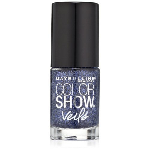 Maybelline New York Color Show Veils Nail Lacquer Top Coat, Amethyst Aura, 0.23 Fluid Ounce