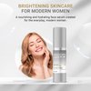 ModernHer’s KISSD Vitamin C Serum - Brightener Anti Aging Serum with Vitamin C, Cucumber Extract and Peptides - Calms, Enhances and Balances Visible Appearance of Even Skin Tone, 1oz