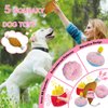 Puppy Toys 5 Pack Dog Toys for Small Dogs, Dog Squeaky Toys, Cute Small Dog Toys Stuffed Plush Dog Toy Bundle, Dog Birthday Cake Toy Gift Set, Puppy Chew Toys to Keep Them Busy, Puppy Teething Toys