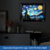RORLINY LED Light Kit for Lego 21333 Vincent Van Gogh - The Starry Night Building Kit, Lighting Set Compatible with Lego 21333-Remote Control Version (Lights Only, No Lego Models)