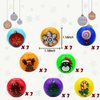 24 Pcs Christmas Mini Fidget Spinners Ball Toys for Kids Adults Christmas Stocking Stuffers, Pinata Fillers, Treasure Box Toys for Boys Girls Christmas Party Favors Gifts