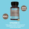 Endurance Products, EndurC, Time Release Vitamin C Supplement Tablets for Optimal Absorption, Ascorbic Acid & Vitamin C with Rose HIPS Company, 500mg, 200 Tablets