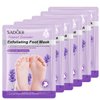 MaerWaw Foot Peel Mask 6 Pack,Foot Spa Foot Care For Women Peel Mask With Lavender For Men And Women Feet Peeling Mask Exfoliating, Callused Foot Mask Peel,Foot Mask For Dry Dead Skin,Remove Dead Skin