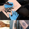 10pcs Tattoo Practice Skin, maseyboc Tattoo Skin Practice Double Sides Flexible, Fake Skin Tattoo for Tattoo Supplies, Practice Skin for Practicing for Beginners and Experienced Artists Blank