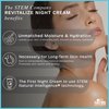 STEM Revitalize Night Cream, Facial Moisturizer, Luxury Skin Care, Face Moisturizer for Women, Peptides Serum for Face, Antioxidant Support Overnight Face Mask & Cream, 1oz Bottle