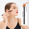 DUcare Foundation Brush and Concealer Brush 2Pcs Flat Top Kabuki Brush for Face Synthetic Liquid Blending Mineral Powder Makeup Tools