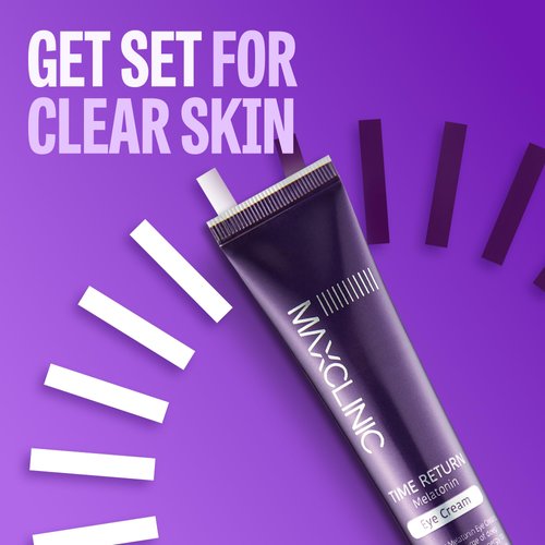 MAXCLINIC Time Return Melatonin Eye Cream for Dark Circles & Fine Lines | Clarifying Eye Cream for Bags Under Eyes | Firming Eye Cream for Fine Lines| Moisturizing Eye Cream for Eye Care (0.70 oz)
