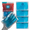 ICEWRAPS 5x7 Gel Ice Packs For Injuries Reusable | Hot Cold Gel Pack for Injuries, Pain Relief, and Migraines | Soft Ice Pack For Arm, Leg, and Back Brace | Flexible Gel Compress Ice Packs | Pack of 4