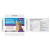 Flea and Tick Prevention for Cats & Kittens: Waterproof Topical Cat Flea and Tick Treatment – Fast-Acting & Long-Lasting At Home Flea Control for Cats Over 1.5 lbs and 8 Weeks or Older – 6-Dose Supply