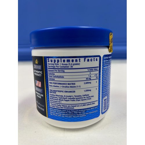 Ronnie Coleman Signature Series New Pre Workout Powder for Women & Men, Preworkout with Amino Acid Beta Alanine, L Citrulline, Caffeine for Energy Support, Endurance & Focus, Island Crush, 30 Serving