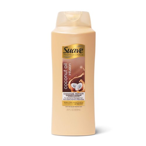 Suave Professionals Coconut Oil Infusion Damage Repair Conditioner, 28 oz