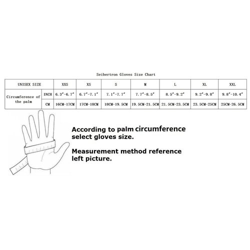 Seibertron PRO 2.0 Padded Anti-Slip Silica Gel Grip Gloves for Gym Workout, Weight Lifting, Training, Fitness, Cross Training, Bodybuilding, Pull Ups, WODs and Exercise Men & Women(Pair) S