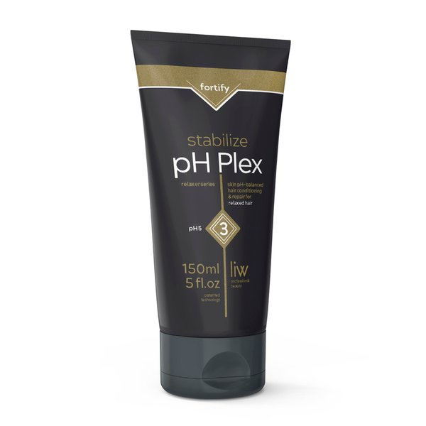 LIW Hair Conditioner Nourishing Hair Mask Treatment - Fortifies the Effects of pH Plex Relaxer Steps 1 & 2 Between Hair Relaxer Treatments - 150ml Tube