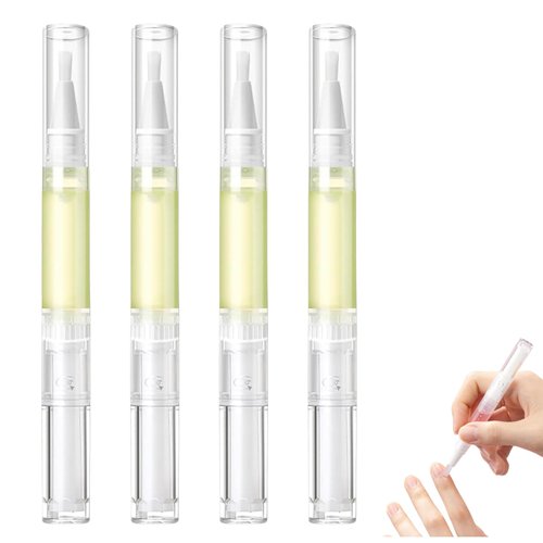 4PCS 2024 New Nail Growth Oil Pen,Cuticle Oil for Nails Strengthener,Radiant Nail Growth Oil Pen,Nail Strengthener,Nails Care Oil