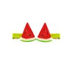 2PCS Triangle Watermelon Hair Clips for Women Girls Bangs Side Hairpins Funny Barrettes Duckbill Hair Accessories
