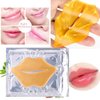 30 Pairs 24K Gold Eye Masks & Collagen Lip Masks, Crystal Collagen Eye Patches for Puffy Eyes, Dark Circles, Reducing Fine Lines, Cooling Collagen Skin Care Eye Masks for Men Women