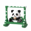 TIMCHESS 2 Sets Mini Panda Building Blocks with Swing Sets for Adults Boys Girls Mini 3D Building Blocks Cute Panda Building Block Toy Christmas Birthday Gifts (457+400PCS)