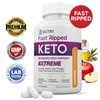 (2 Pack) Fast Ripped Keto ACV Extreme Pills 1675MG Keto Support Blend Capsule Alternative to Keto ACV Formulated with Apple Cider Vinegar Extra Virgin Olive Oil Powder Green Tea Leaf 120 Capsules