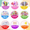 2500+Pcs Arts and Crafts Supplies for Kids - Crafts for Girls 4-12 Craft Kit with Pipe Cleaners Beads Crafts for Kids DIY School Supplies Set Crafting Box for Girls Boys Age 4-6, 6-8, 8-12 years Gifts