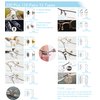 Eyeglass Nose Pads Eyeglass Repair Kits with Screwdriver for Glasses Sunglasses 220 Pcs 110 Pairs Upgrade Version Soft Comfortable